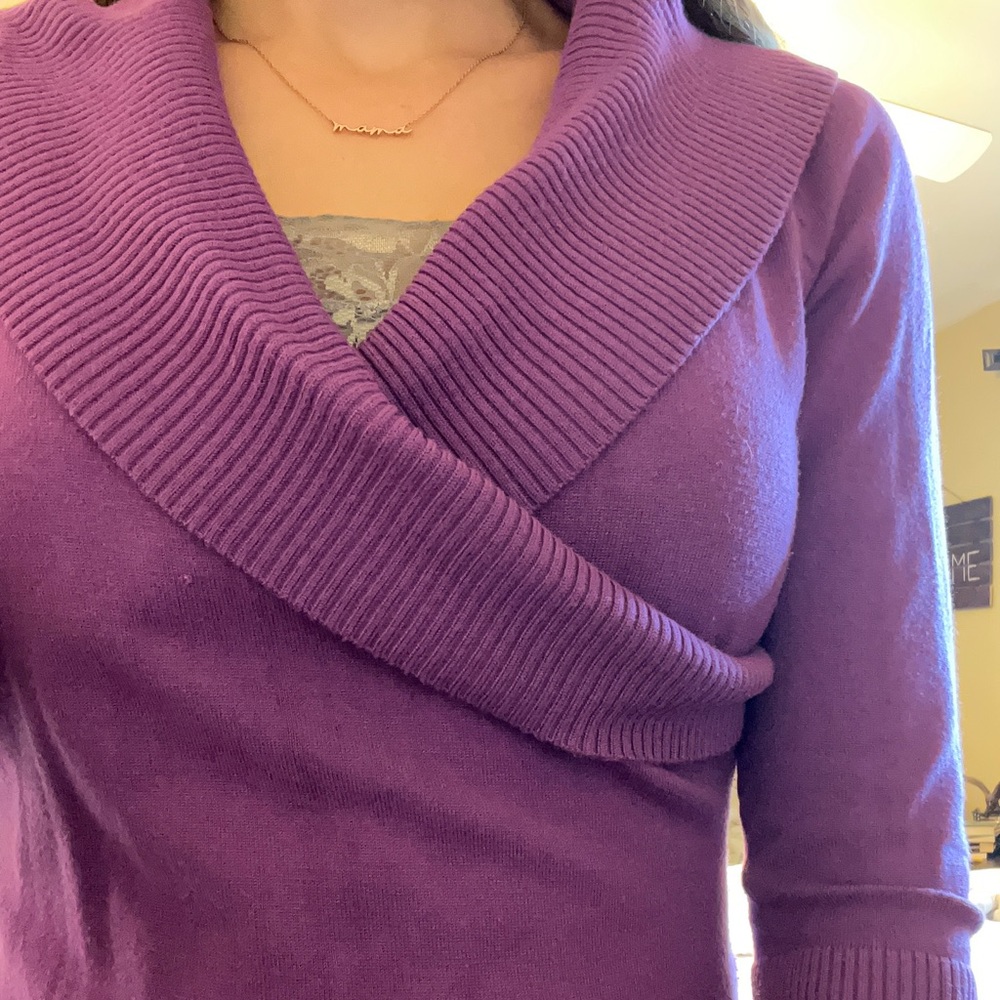 Purple sweater - Picture 4 of 5